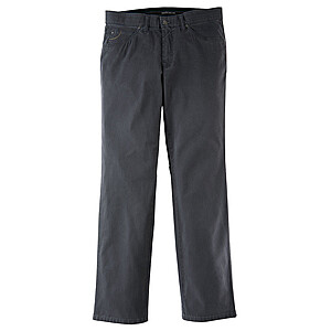 Club of Comfort | Edle 5-pocket Baumwoll-Hose Pima Cotton | Grau