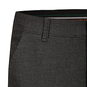 Club of Comfort | Mnner-Hose in moderner Wool-Optik | Anthrazit