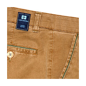 Club of Comfort | Baumwollhose High-Stretch Sommerleicht | Farbe Camel