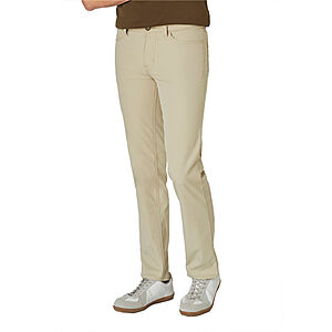 Paddocks | Sommerlich leichte 5-Pocket-Jeans | elastisches Flachgewebe | Beige
