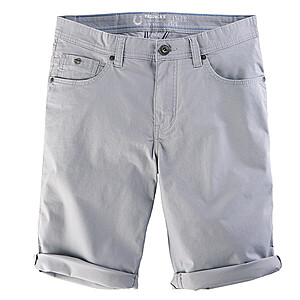 Paddocks | Baumwoll-Bermuda | 5-Pocket-Style | Grau