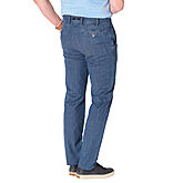 Eurex | Sommerliche Flat-Front-Jeans | Ohne Bundfalte | Blau