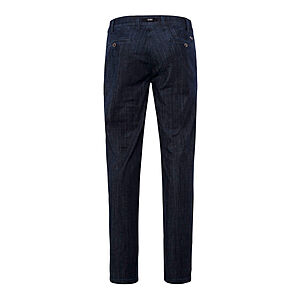 Eurex | Sommerliche Flat-Front-Jeans | Ohne Bundfalte | Dunkelblau