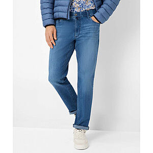 Eurex | 5-Pocket-Jeans | Modell Luke | Kurze Leibhhe | Bleach