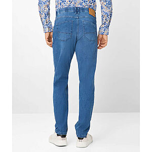 Eurex | 5-Pocket-Jeans | Modell Luke | Kurze Leibhhe | Bleach