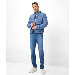 Eurex | 5-Pocket-Jeans | Modell Luke | Kurze Leibhhe | Bleach