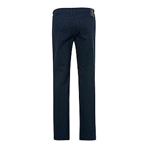 Eurex | Sommerleichte 5-Pocket-Hose | Kurze Leibhhe | Marine