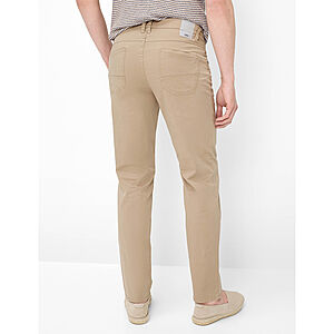 Eurex | Sommerleichte 5-Pocket-Hose | Kurze Leibh�he | Kitt