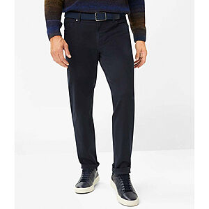 Eurex | 5 Pocket Baumwoll-Hose | Bestformer Cut | Modell Luka | Dunkelblau