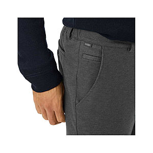 Eurex | Sportive Winter-Hose mit Wool Touch | Soft Motion Bund | Grau