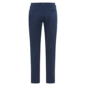 Eurex | Flat-Front-Hose | Regular Fit  Kurzleib Modell | Blau