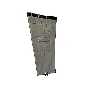 Aubi | Elastische Capri Cargo Bermuda | Farbe  grau