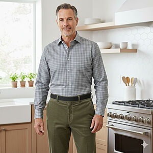 m.e.n.s. (mobil elasto) | Ausstatter Cordhose | Farbe olive