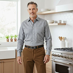 m.e.n.s. (mobil elasto) | Ausstatter Cordhose | Farbe cognac