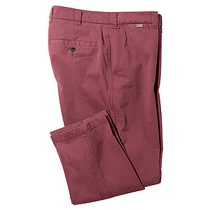 Super leichte Ausstatter Freizeithose Supima | Farbe bordeaux