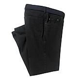 5-pocket Elastic Kurzleib Jeans | Farbe blueblack