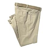 5-pocket Elastic Kurzleib Jeans | Farbe natur