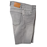   bugatti | Five-pocket Jeans-Bermuda Reine Baumwolle | Grau