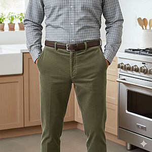 Murk - Luigi Morini | Feincord Hose | Farbe schilf