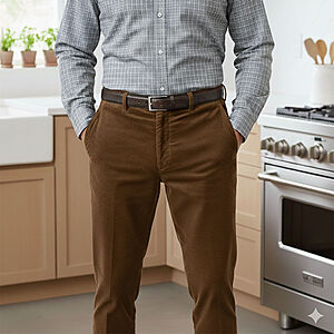 Murk - Luigi Morini | Feincord Hose | Farbe braun