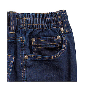 Luigi Morini | Bequeme Schlupfhose | 5-pocket Jeans | Jeansblau