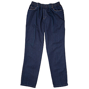 Luigi Morini | Bequeme Schlupfhose | 5-pocket Jeans | Jeansblau