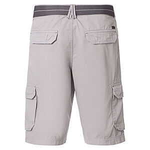 CasaModa | Cargo-Bermuda | Baumwolle | Silber