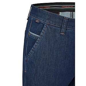 Club of Comfort | Flat-Front Jeans | Jeansblau