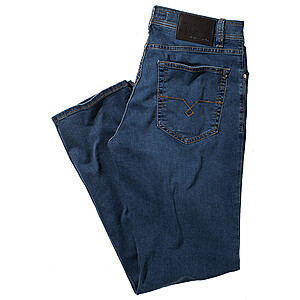   Pierre Cardin | 5 pocket Jeans Deauville | Premium Summer Denim Super Light | Farbe darkblue