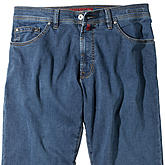   Pierre Cardin | 5 pocket Jeans Deauville | Premium Summer Denim Super Light | Farbe darkblue
