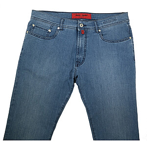 Pierre Cardin | 5-Pocket-Jeans | Form Lyon | Airtouch Premium Denim | Bleach