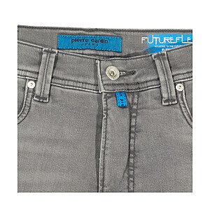 Pierre Cardin | FutureFlex Bermuda | 5-Pocket-Modell | Hellgrau