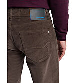 Pierre Cardin | Feincord Jeans | 5 Pocket Form | Modell Lyon FutureFlex | Oliv