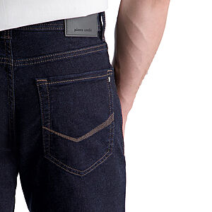 Pierre Cardin | 5-pocket-Jeans | Lyon tapered | Blue/Black Stonewash