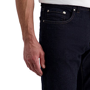 Pierre Cardin | 5-pocket-Jeans | Lyon tapered | Blue/Black Stonewash