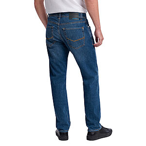Pierre Cardin | 5-pocket-Jeans | Stone washed | Lyon tapered | Ocean Blue