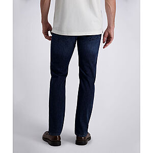 Pierre Cardin | 5-pocket-Jeans | Stone washed | Lyon tapered | Dark Blue Used