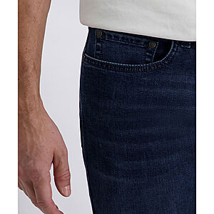 Pierre Cardin | 5-pocket-Jeans | Stone washed | Lyon tapered | Dark Blue Used