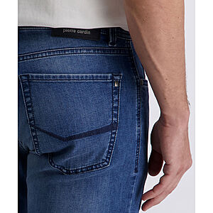 Pierre Cardin | 5-pocket-Jeans | Stone washed | Lyon tapered | Blue stonewash