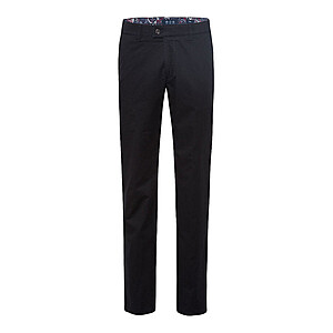 Eurex bei Brax | Flat-Front-Chino (Hose ohne Bundfalten) | Pima Cotton | Kurzleib Modell | Schwarz