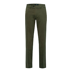 Eurex bei Brax | Flat-Front-Chino (Hose ohne Bundfalten) | Pima Cotton | Kurzleib Modell | Oliv