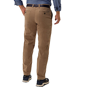 Eurex bei Brax | Flat-Front-Chino (Hose ohne Bundfalten) | Pima Cotton | Kurzleib Modell | Beige