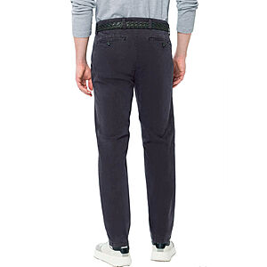 Eurex bei Brax | Flat-Front-Chino (Hose ohne Bundfalten) | Pima Cotton | Kurzleib Modell | Anthrazit