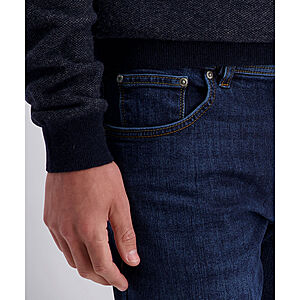 Pierre Cardin | 5-pocket-Jeans | Stone washed | Djion Comfort Fit | Dark Blue