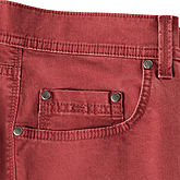   Pionier | Baumwoll 5-Pocket Bermuda | Mit kurzer Leibhöhe | Farbe Rot