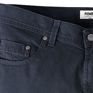 Pioneer | Baumwoll 5-Pocket Bermuda | Mit kurzer Leibhhe | Farbe marine