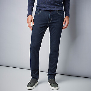 Pionier | 5 pocket Jeans | High-Stretch-Denim | Mit kurzer Leibhhe | Darkblue