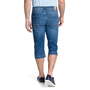 Pioneer | Jeans-Bermuda | 5-Pocket-Form in 3/4-Lnge | Jeansblau