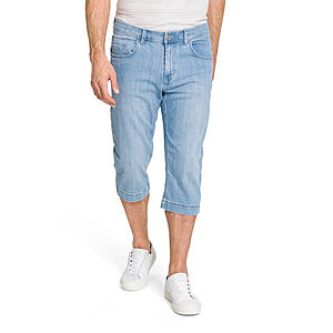 Pioneer | Jeans-Bermuda | 5-Pocket-Form in 3/4-Lnge | Bleach