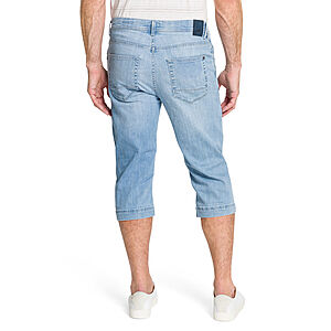 Pioneer | Jeans-Bermuda | 5-Pocket-Form in 3/4-Lnge | Bleach